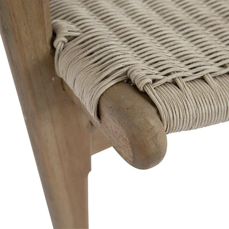 Coastal Teak Outdoor Accent Chair -- view 6
