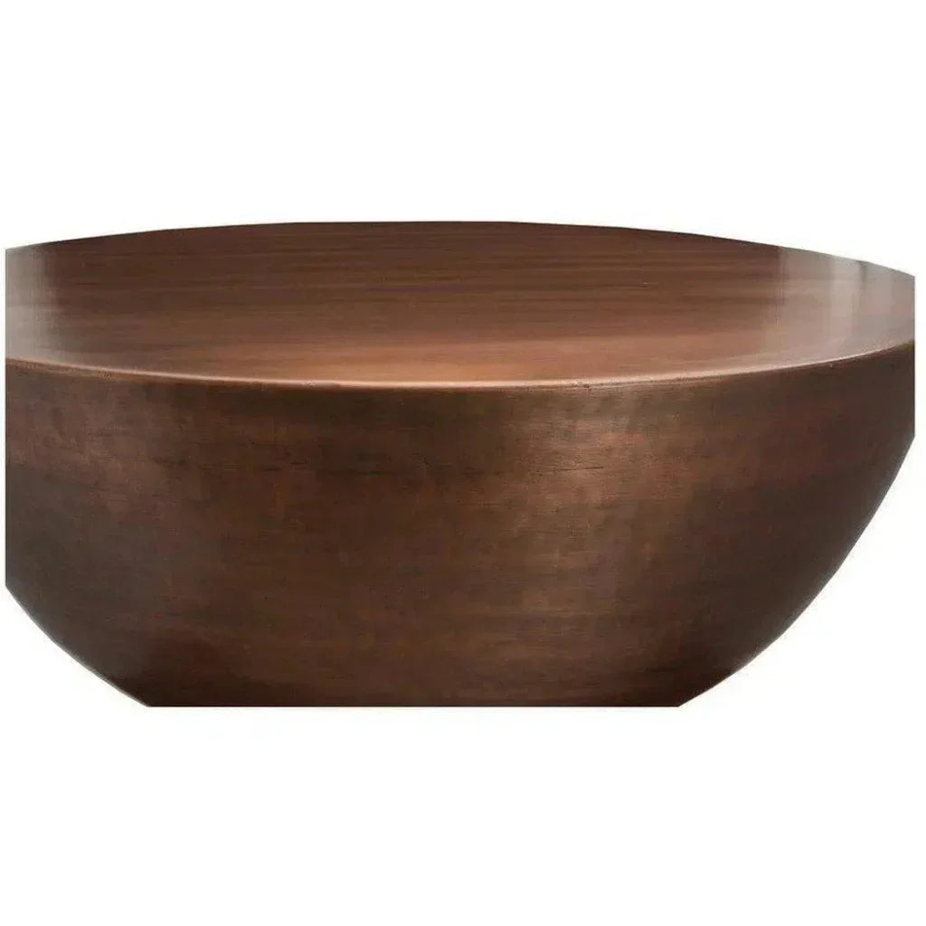 Moe's Home Coffee Table Copper Brown