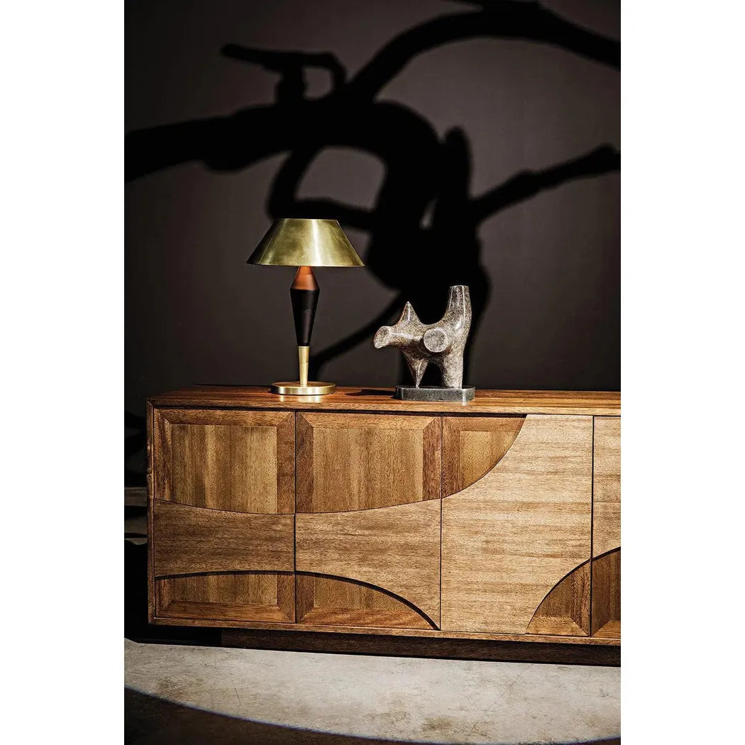 Noir Collage Wood Sideboard