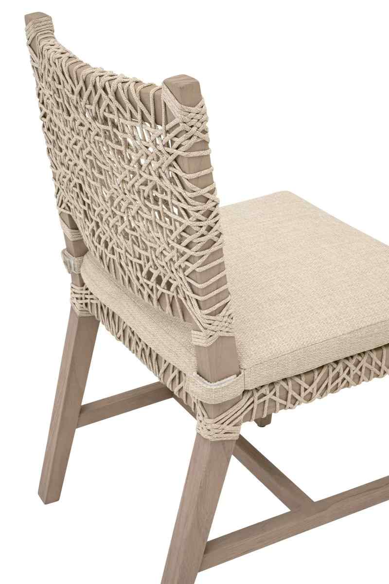 Costa Olefin Fabric Outdoor Dining Chair 2PC