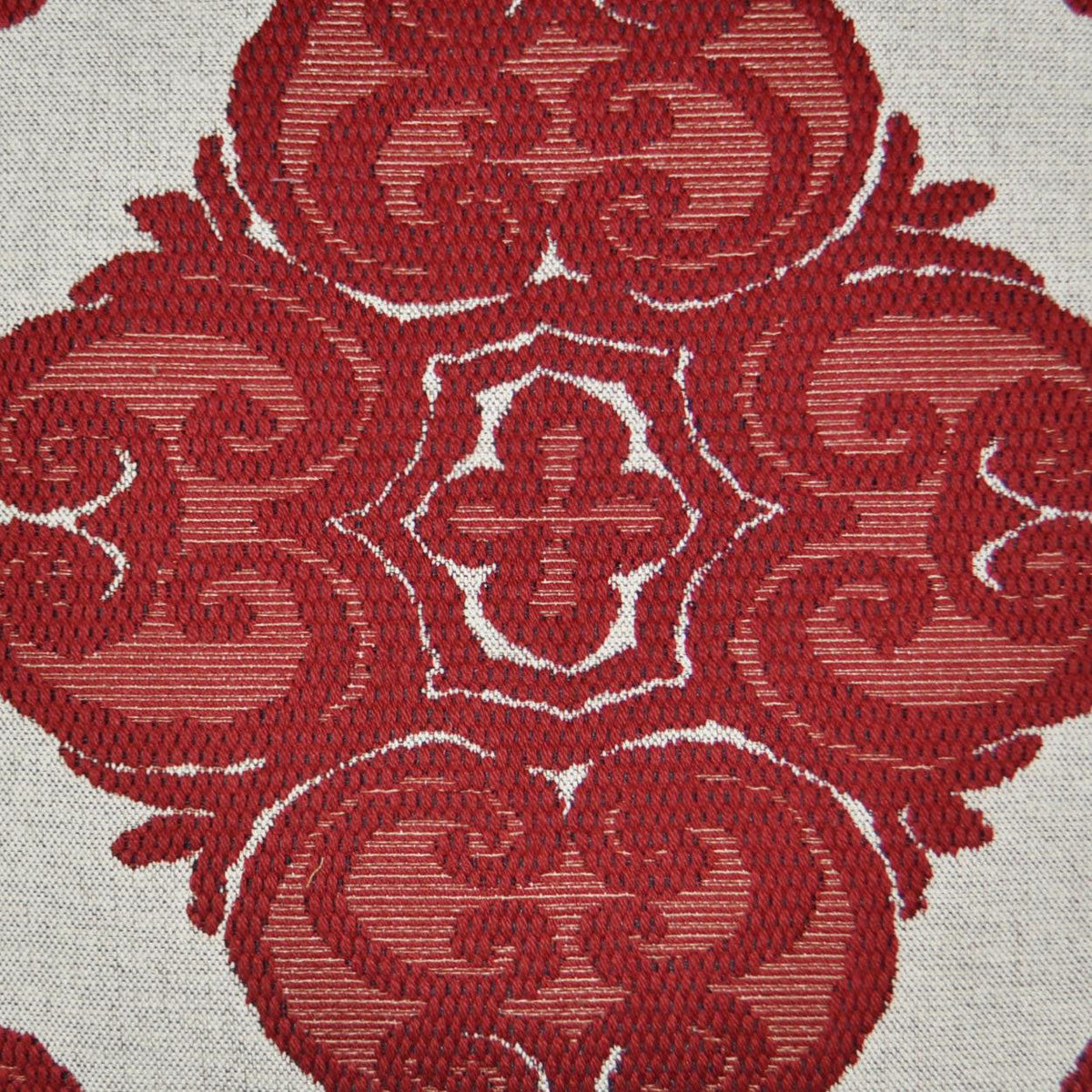 D.V. Kap Cotillion Red Throw Pillow With Insert