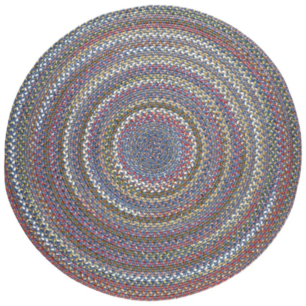 Rhody Rug Country Jewel Braided Round Reversible Outdoor Area Rugs