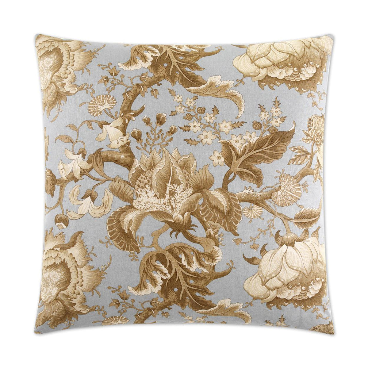 D.V. Kap Dennehy Brown Throw Pillow With Insert