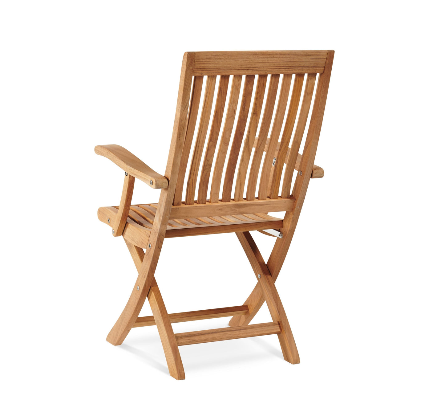 HiTeak Devon 3PC Teak Folding Outdoor Bistro Set