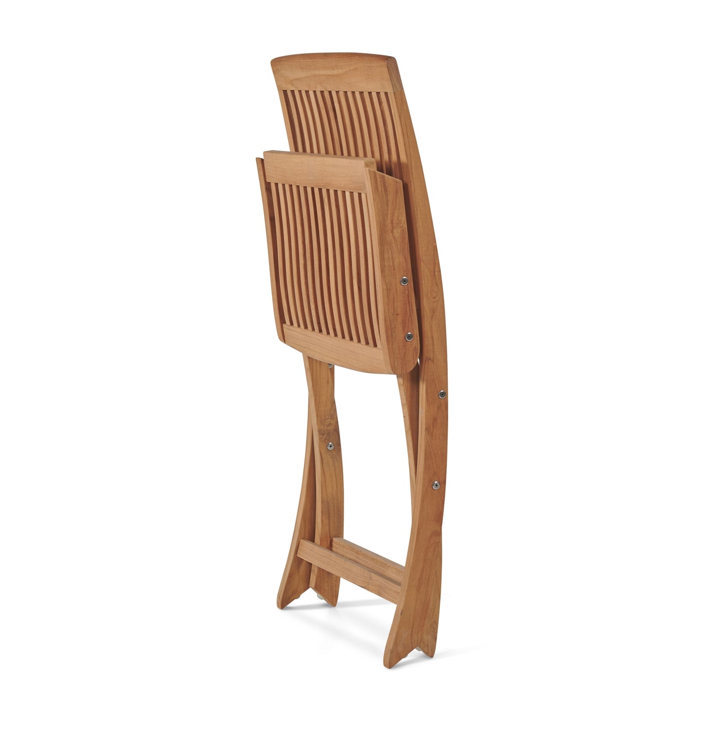Devon Teak Folding Side Chair-Outdoor Lounge Chairs-HiTeak-Sideboards and Things