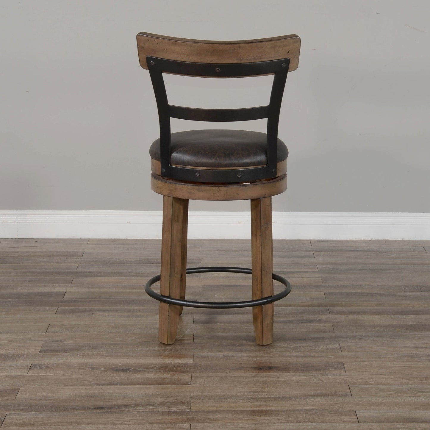 Sunny D Doe Valley With Back Counter Stool 2PC