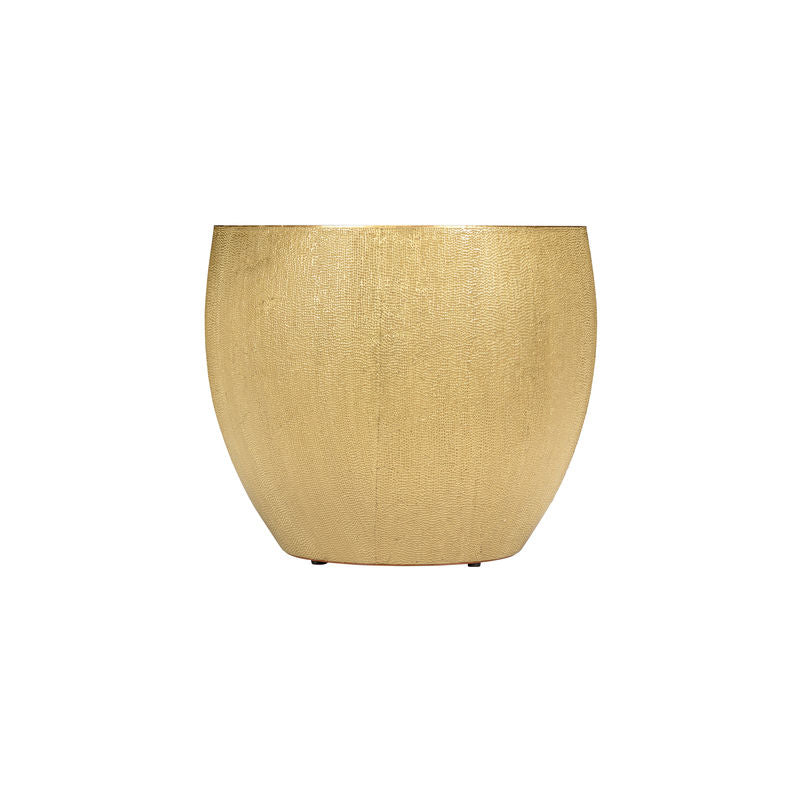 Drum Shaped Leather Top Side Table-Side Tables-Chelsea House-LOOMLAN