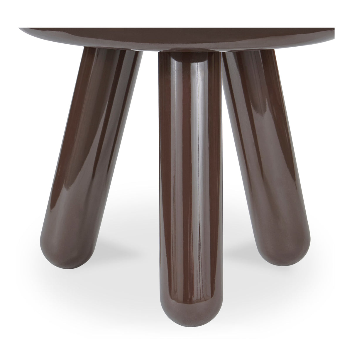 Moe's Home Joy Wood and Metal Round Accent Table