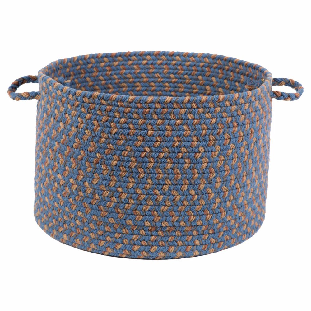 Rhody Rug Easy Living Braided Handmade Basket