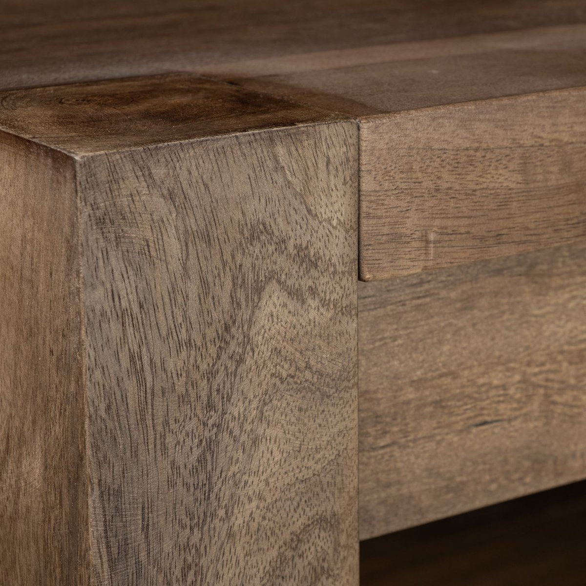 Mercana Emeril Two-Tier Wooden Counter Table