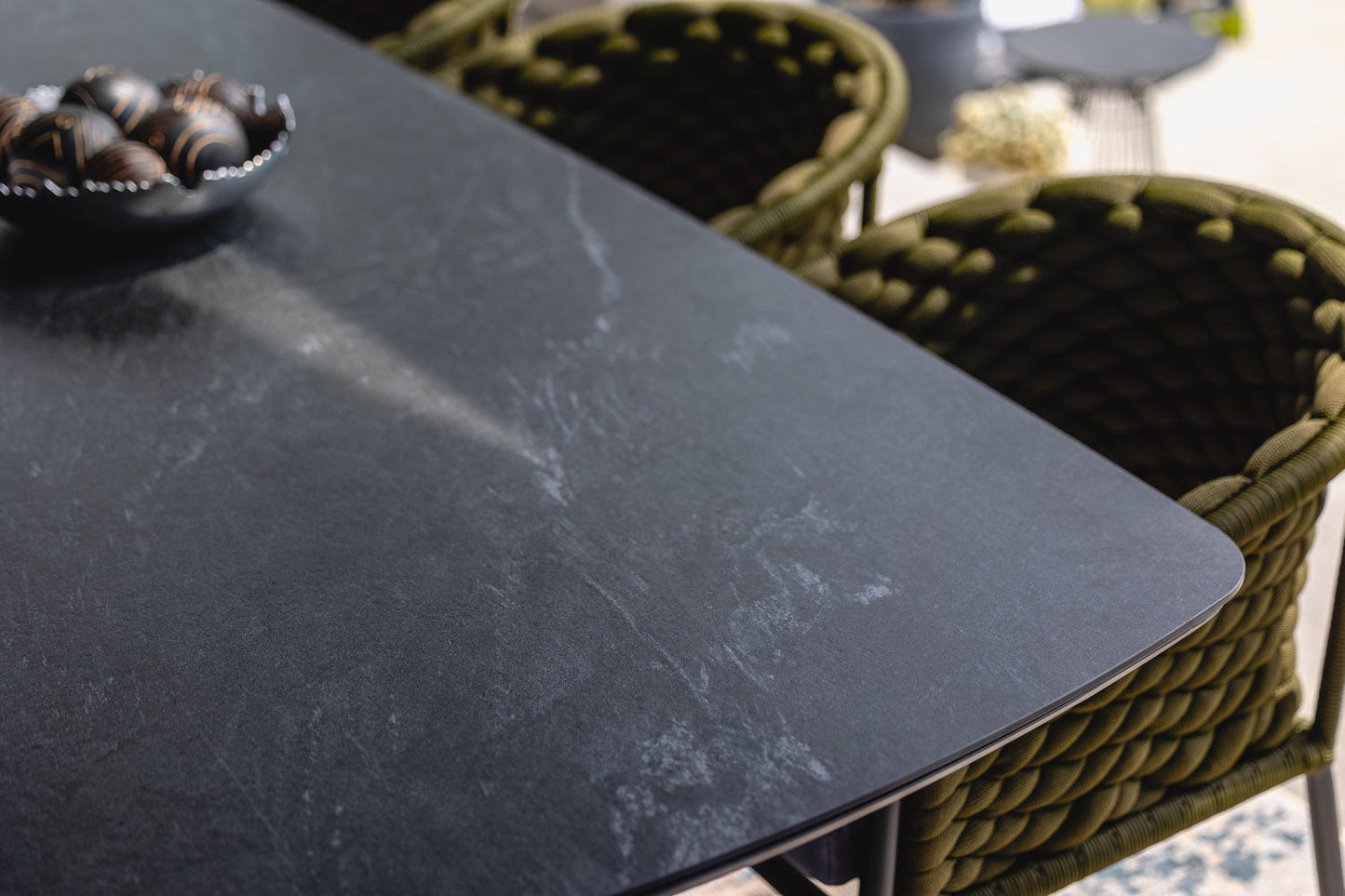 Escape Boat Shaped Outdoor Dining Table