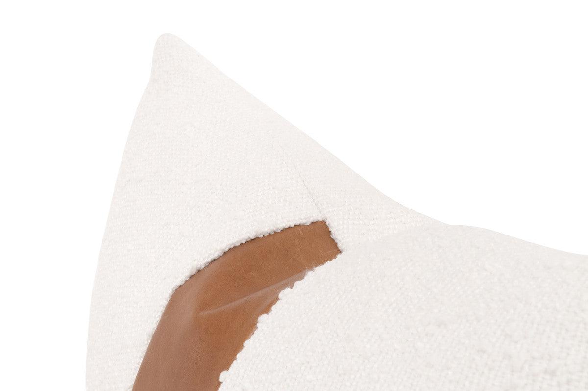 Essentials For Living Essential White Boucle Stripe Lumbar Throw Pillow - 2PC