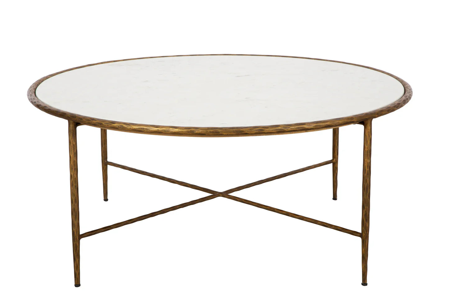 Furniture Classics Evelyn Marble Topped Round Coffee Table