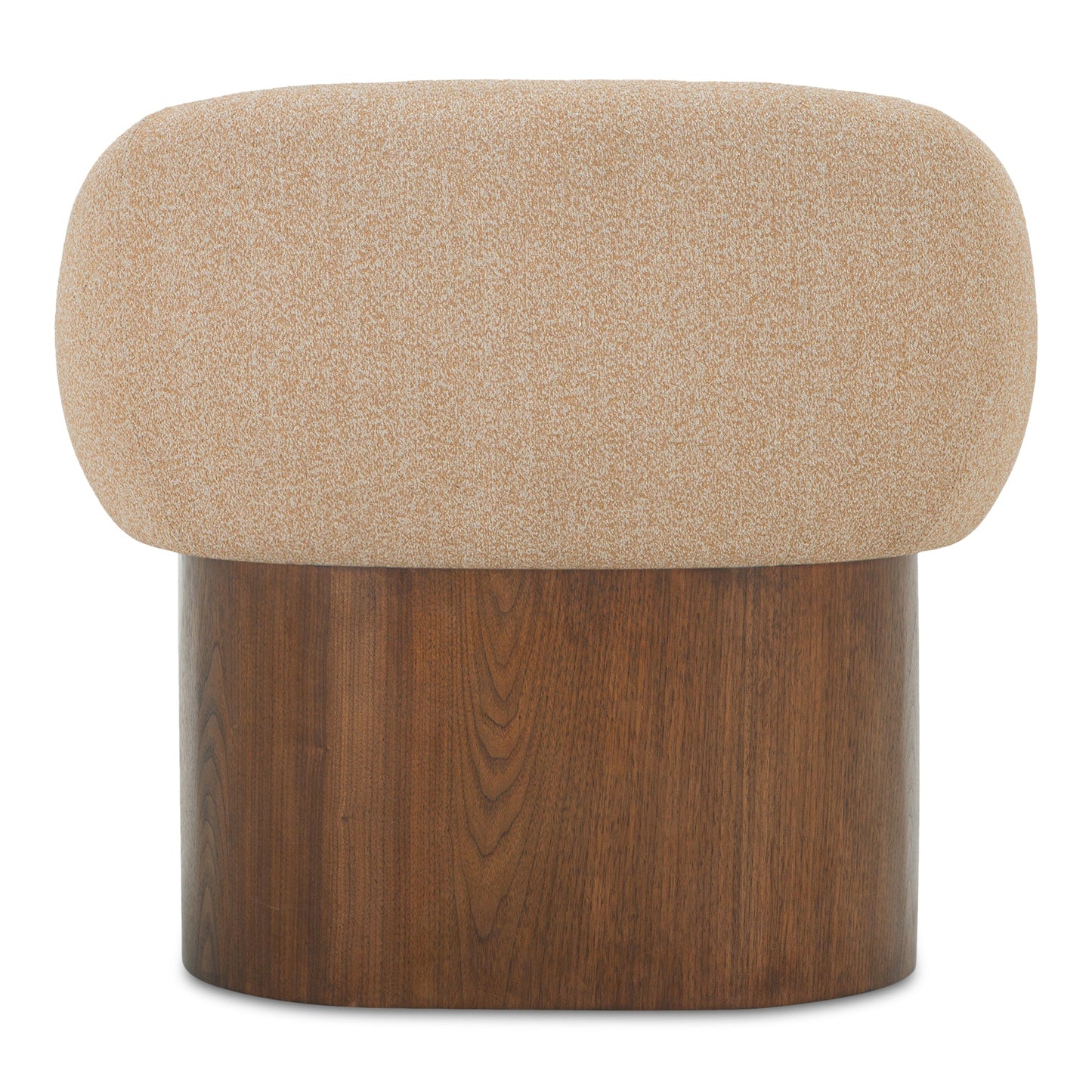 Otto Walnut Veneer Base Accent Chair