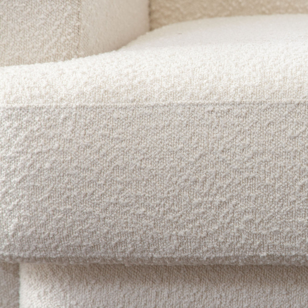 Diamond Sofa Form Boucle Sofa With 2 Accent Pillow Balls