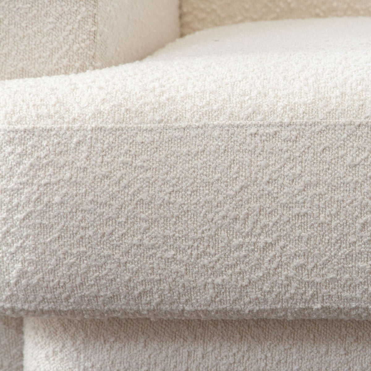 Diamond Sofa Form Boucle Sofa With 2 Accent Pillow Balls