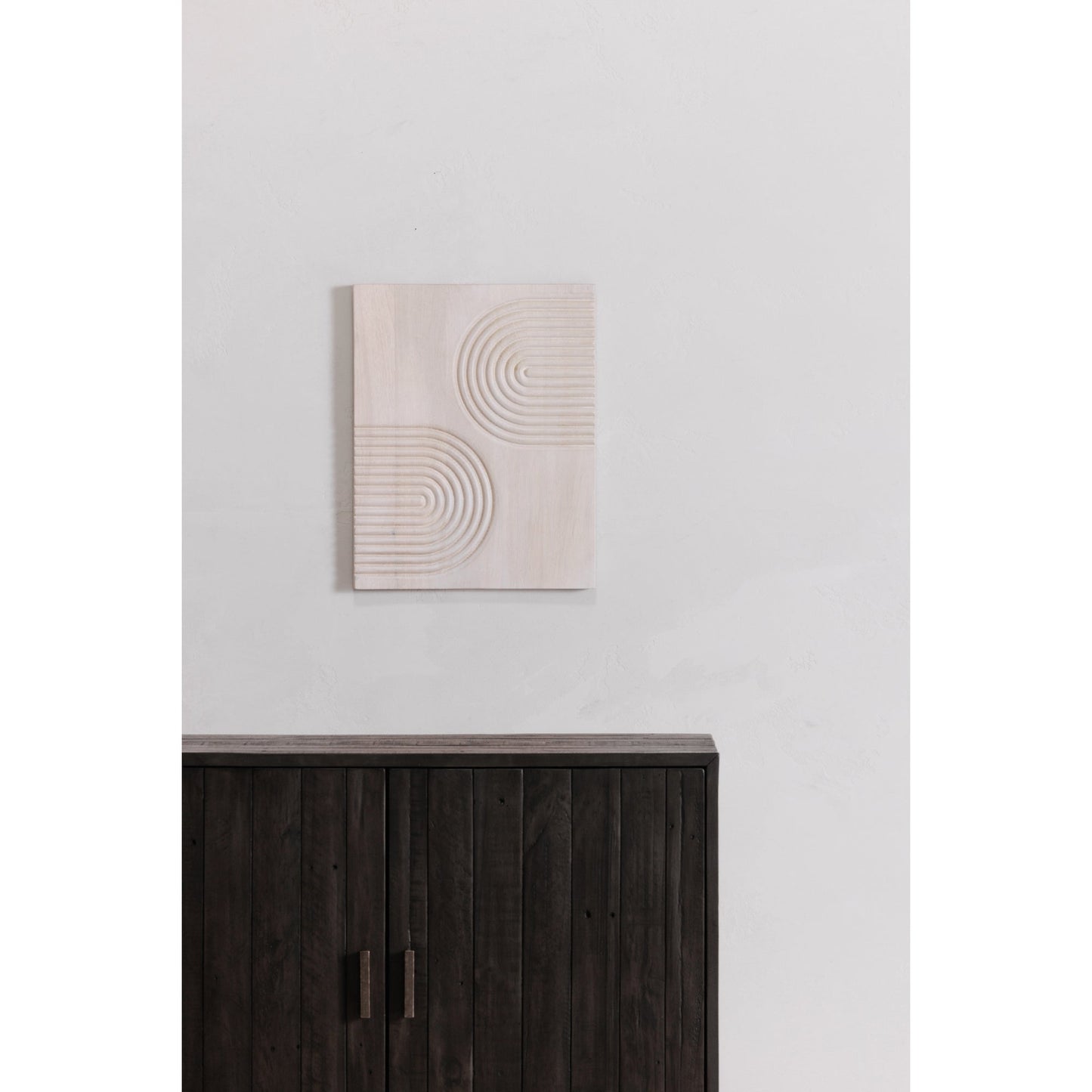 Moe's Home Sierra Wood and Steel 2 Door Cabinet