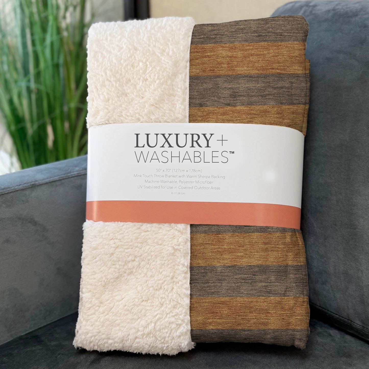 Addison Rugs Fluid Mirage Fudge Washable Indoor-Outdoor Rug