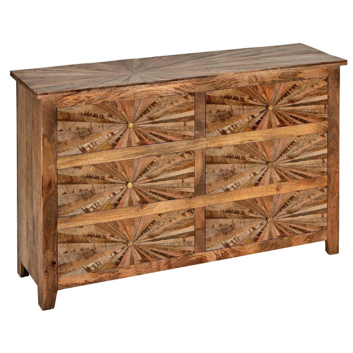 LOOMLAN Cabot Mango Wood Brown Dresser