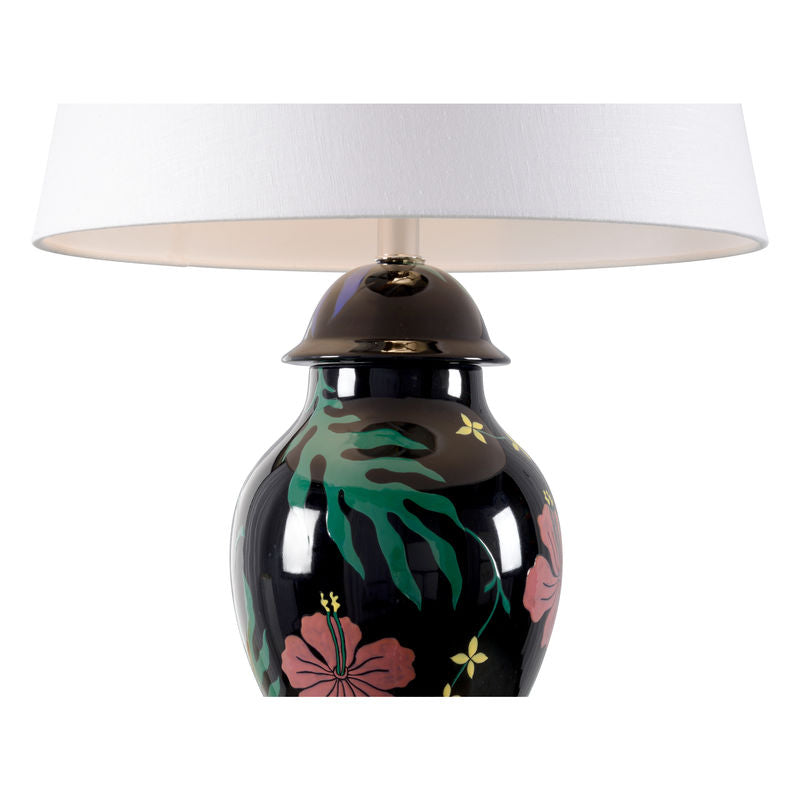 Wildwood Garden Party Black Table Lamp