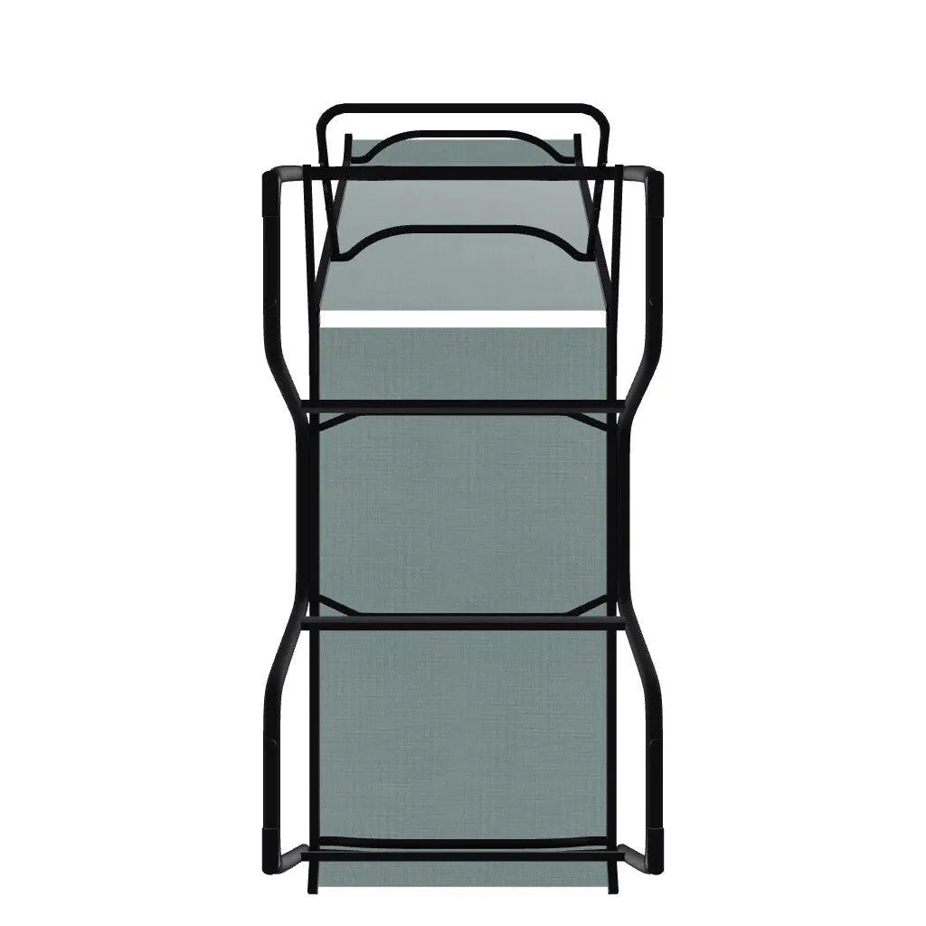 Gardenella Sling Four Position Stacking Armless Chaise