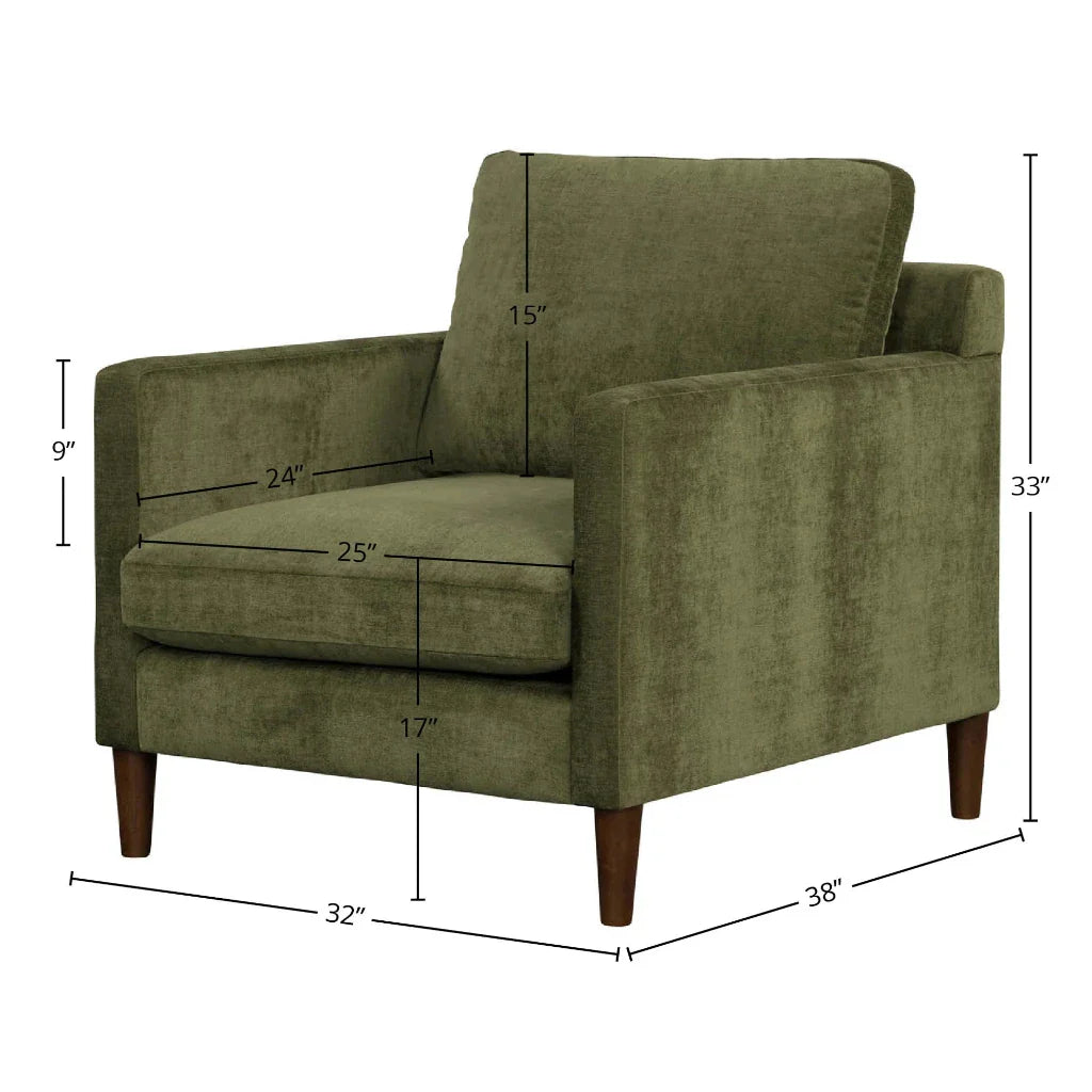 Gemma Performance Fabric Comfort Club Chair