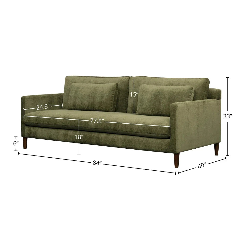 Gemma Performance Fabric Comfort Sofa
