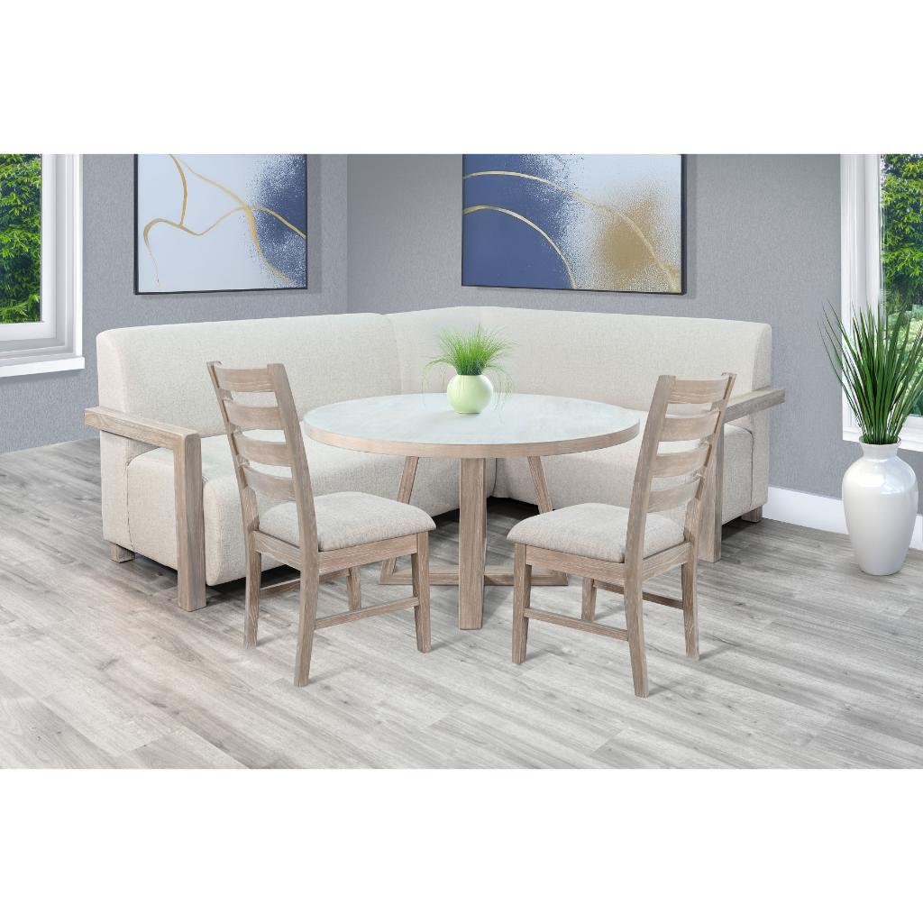Sunny D Gibson 4-Piece Dining Set with Chair