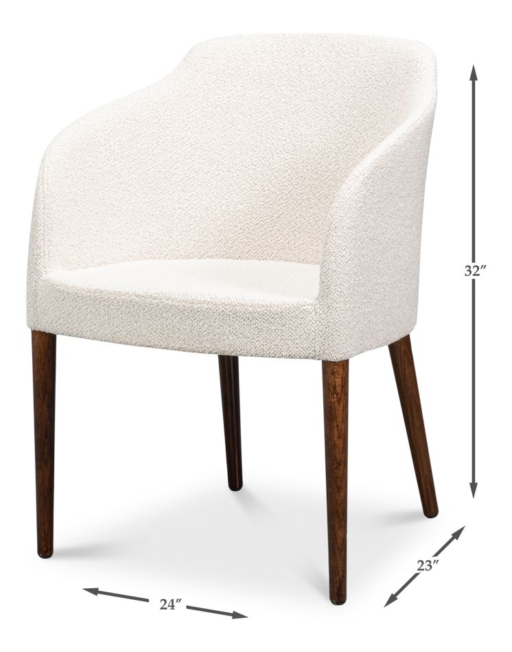 Sarreid Goccia Fabric Dining Chair