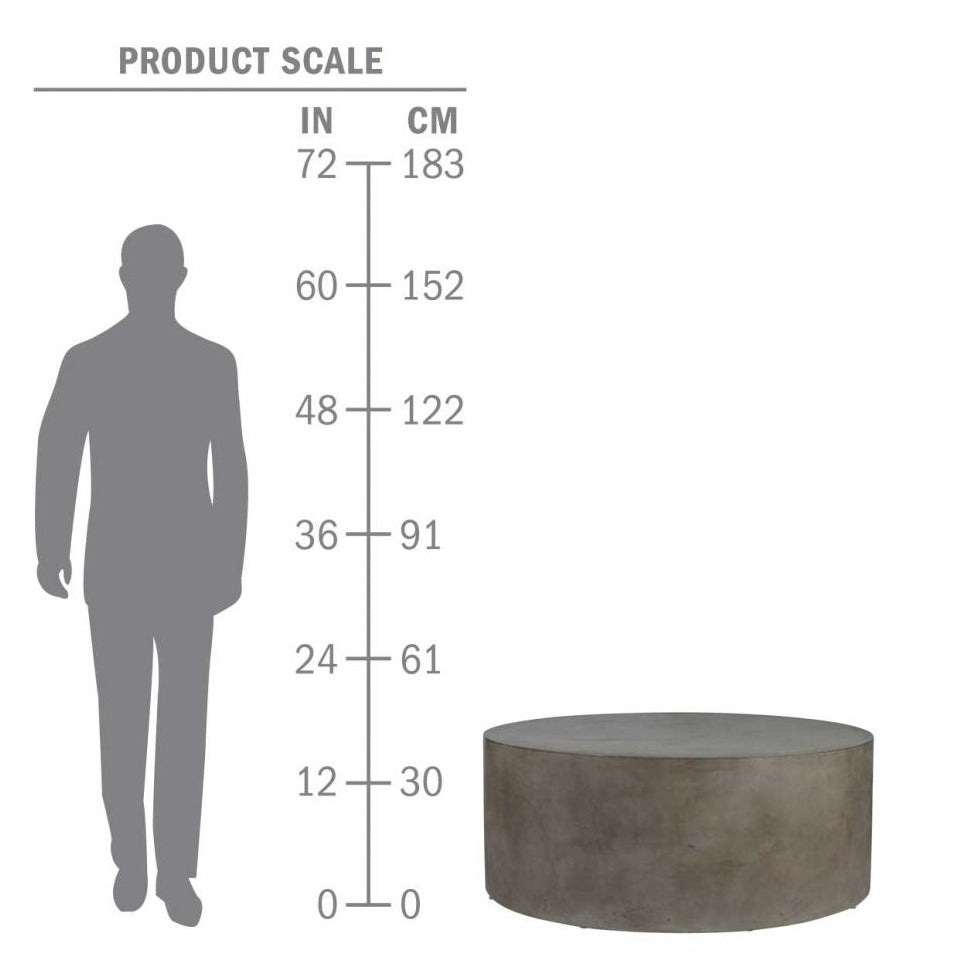 Grand Louis Coffee Table - White Outdoor Coffee Table-Outdoor Coffee Tables-Seasonal Living-Sideboards and Things