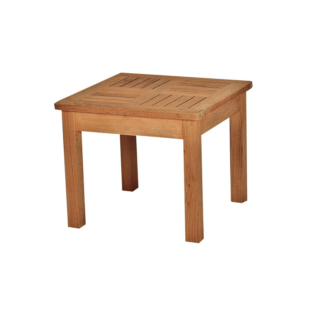 Bainbridge Teak Patio Adirondack Lounge Set 3PC