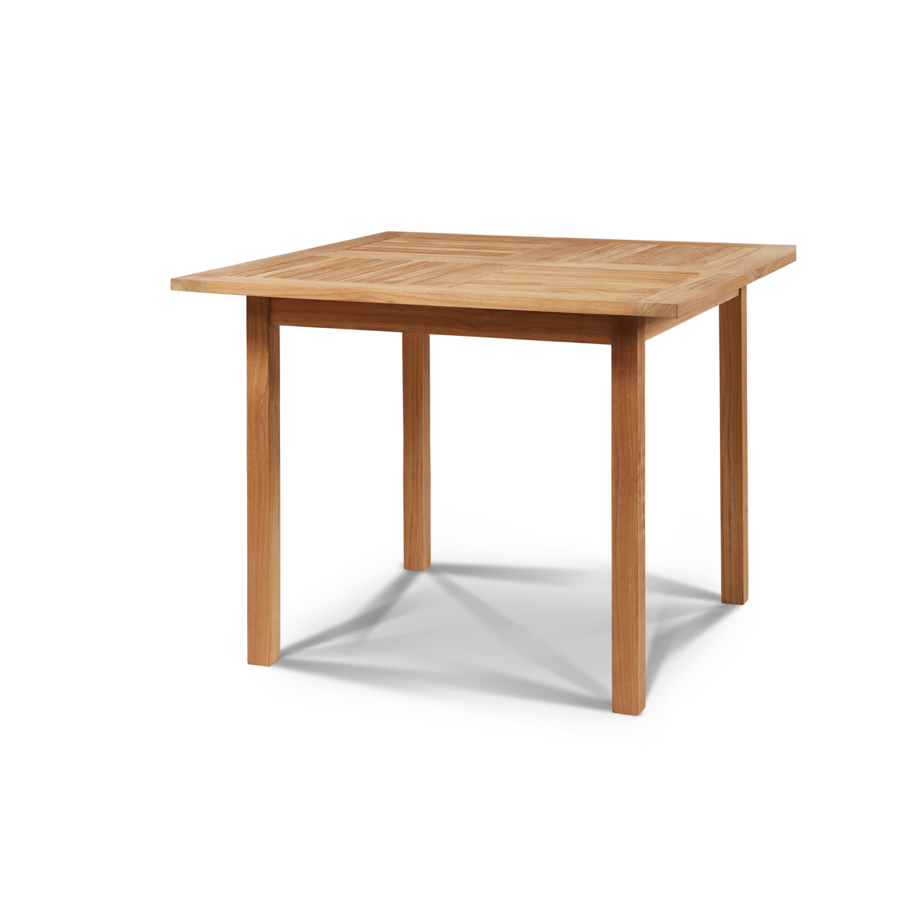 Birmingham Teak Patio Square Dining Set 5PC