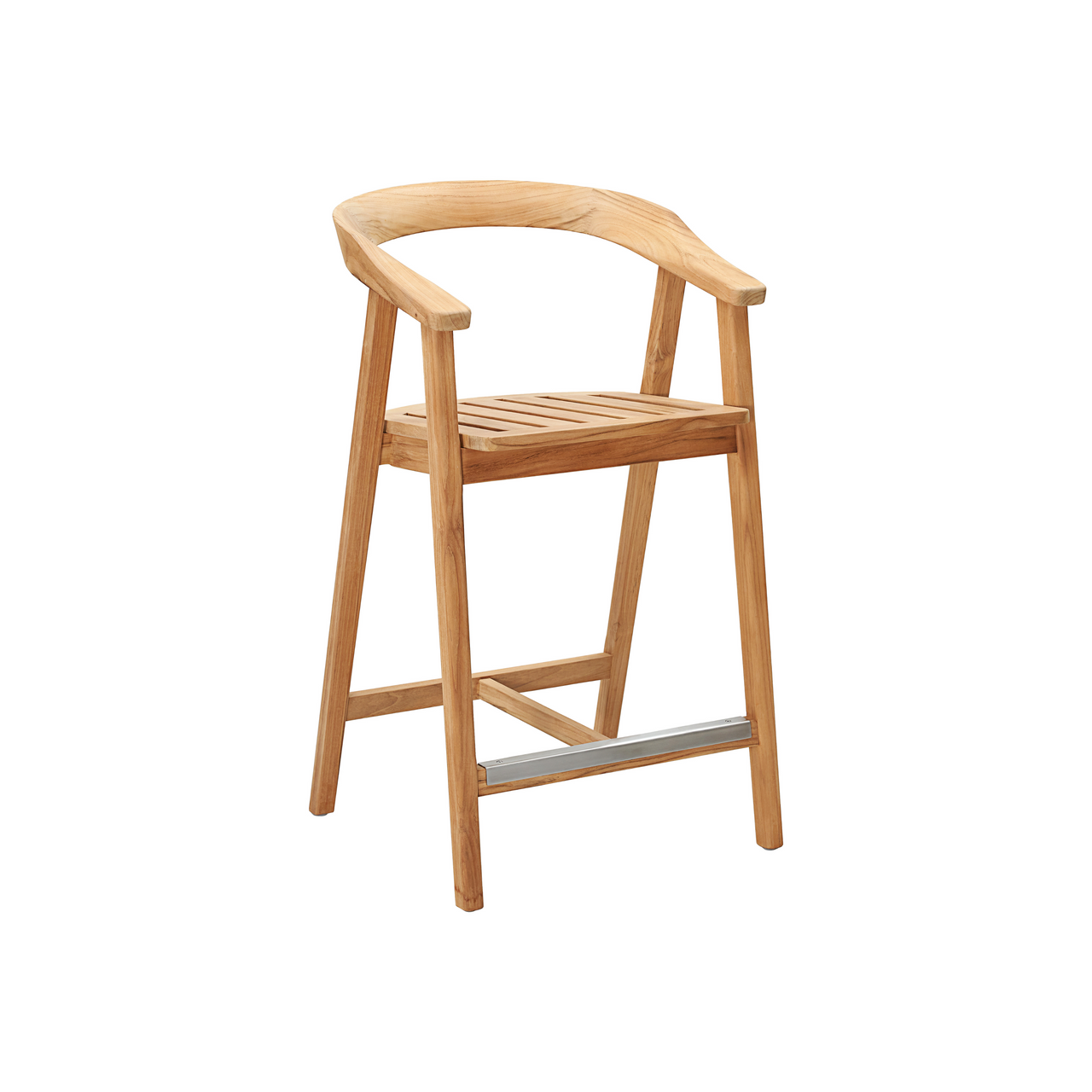 La Costa Teak Patio Counter Height Dining Set 5PC