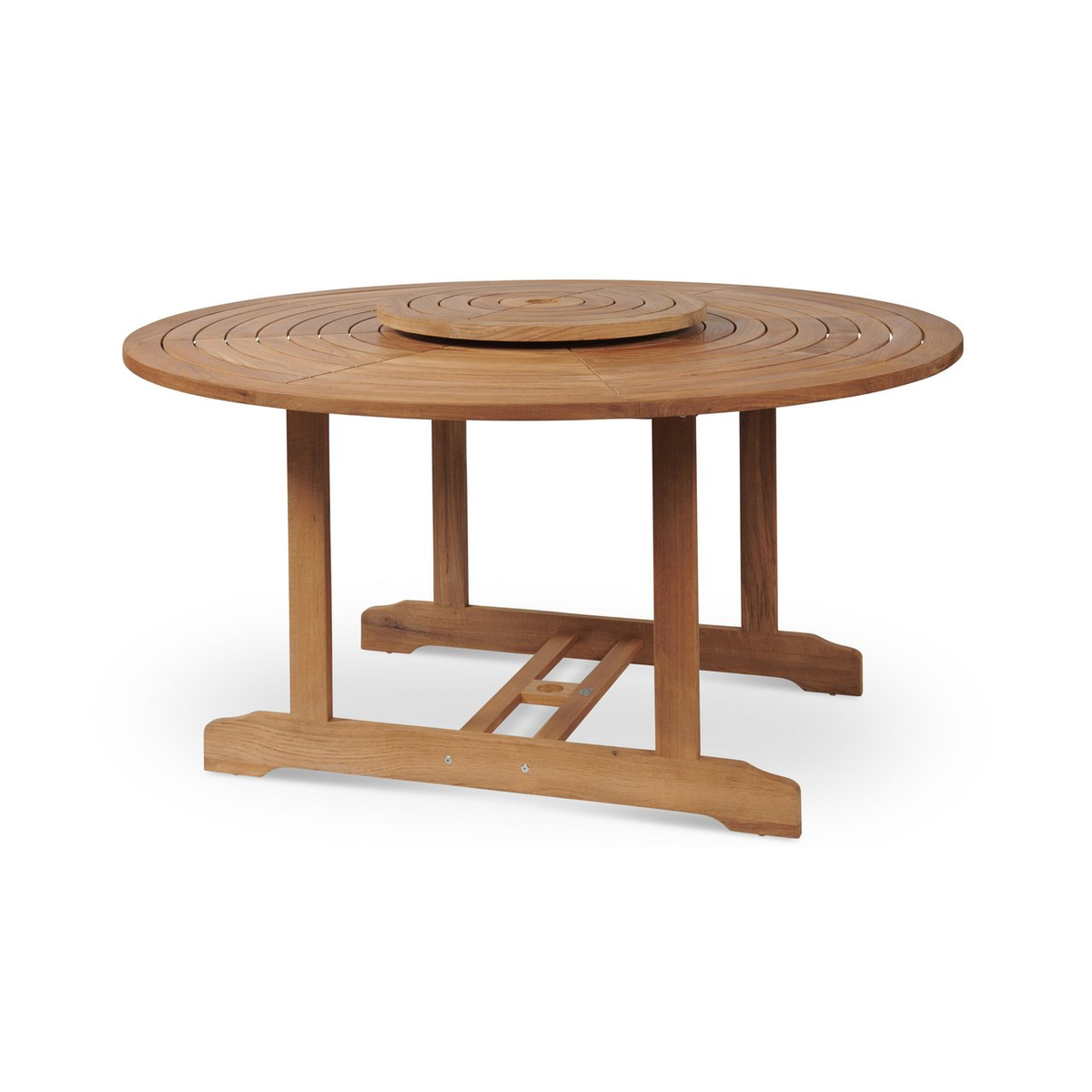 HiTeak Royal Teak Patio Round Dining Set 5PC
