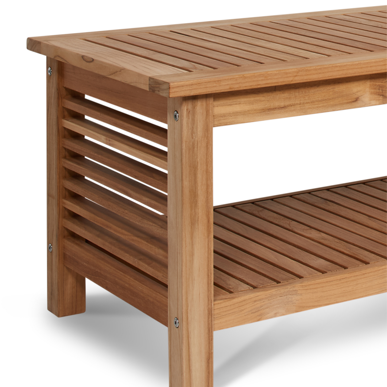 Summer Teak Patio Deep Sofa Set with Subrella 5PC