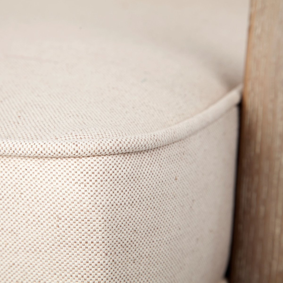 Mercana Harman Off-White Fabric Accent Chair