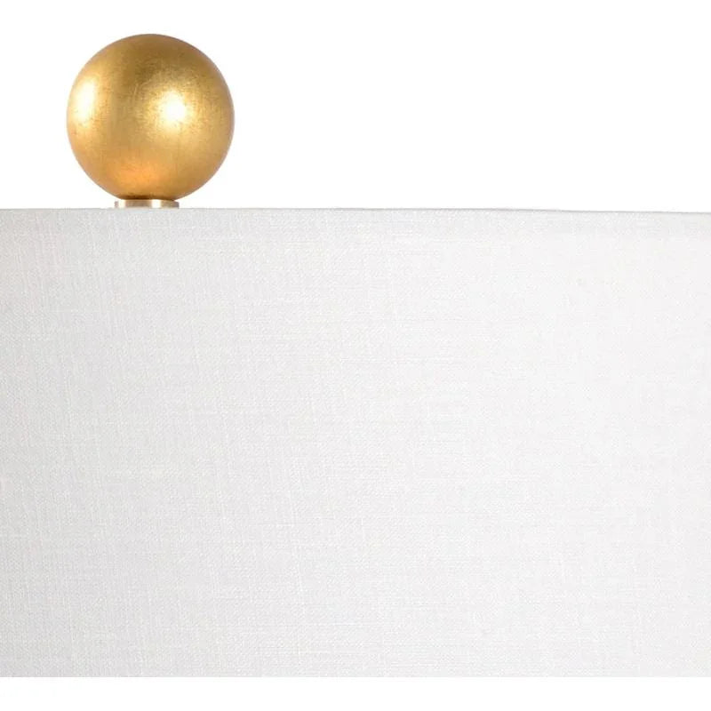 Chelsea House Hive Drum Shade Antique Gold Leaf Base Table Lamp