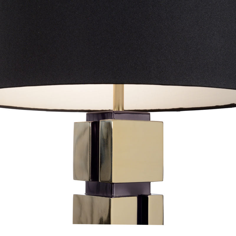 Wildwood Holton Two Toned Geometric Design Table Lamp