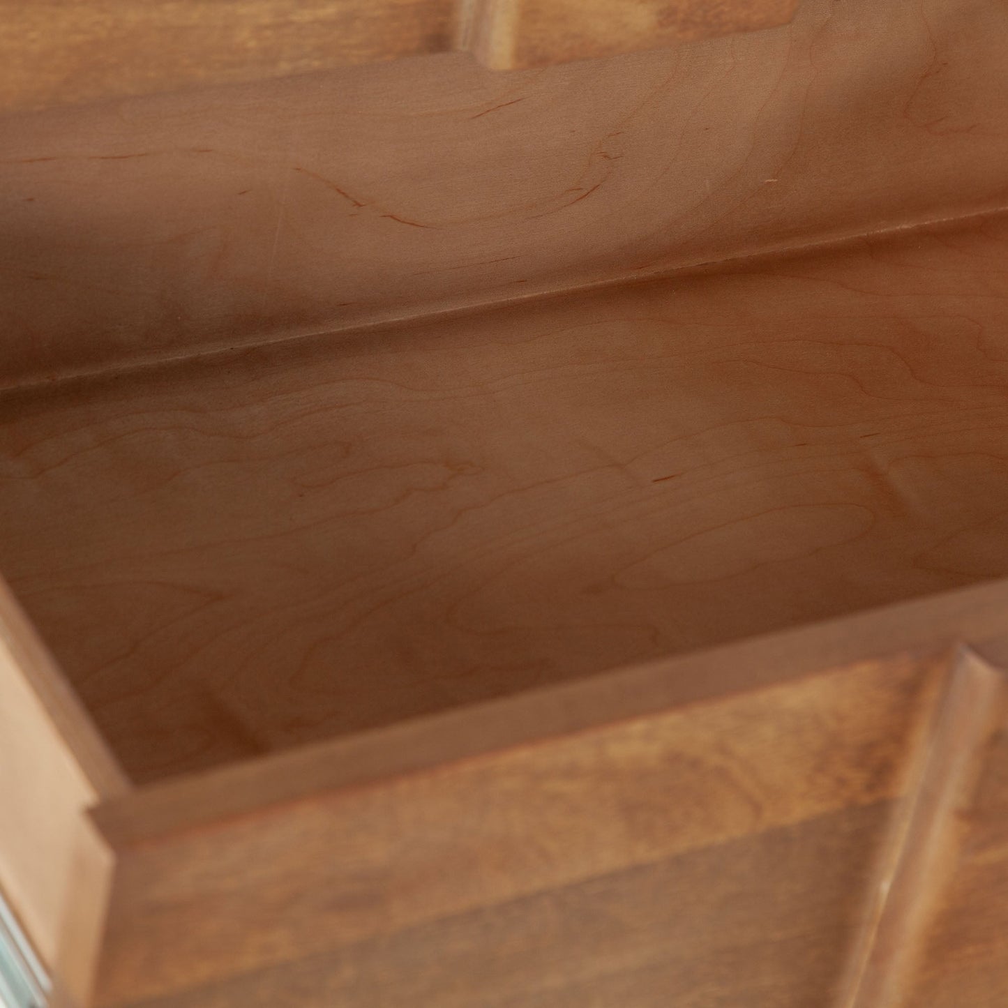 Indigo Two Drawer Solid Wooden Nightstand