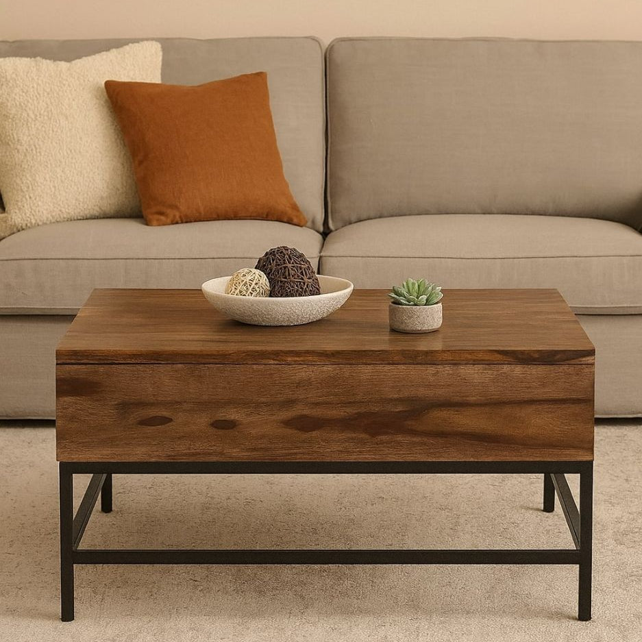 LOOMLAN Standish Lift Top Rectangular Cocktail Table