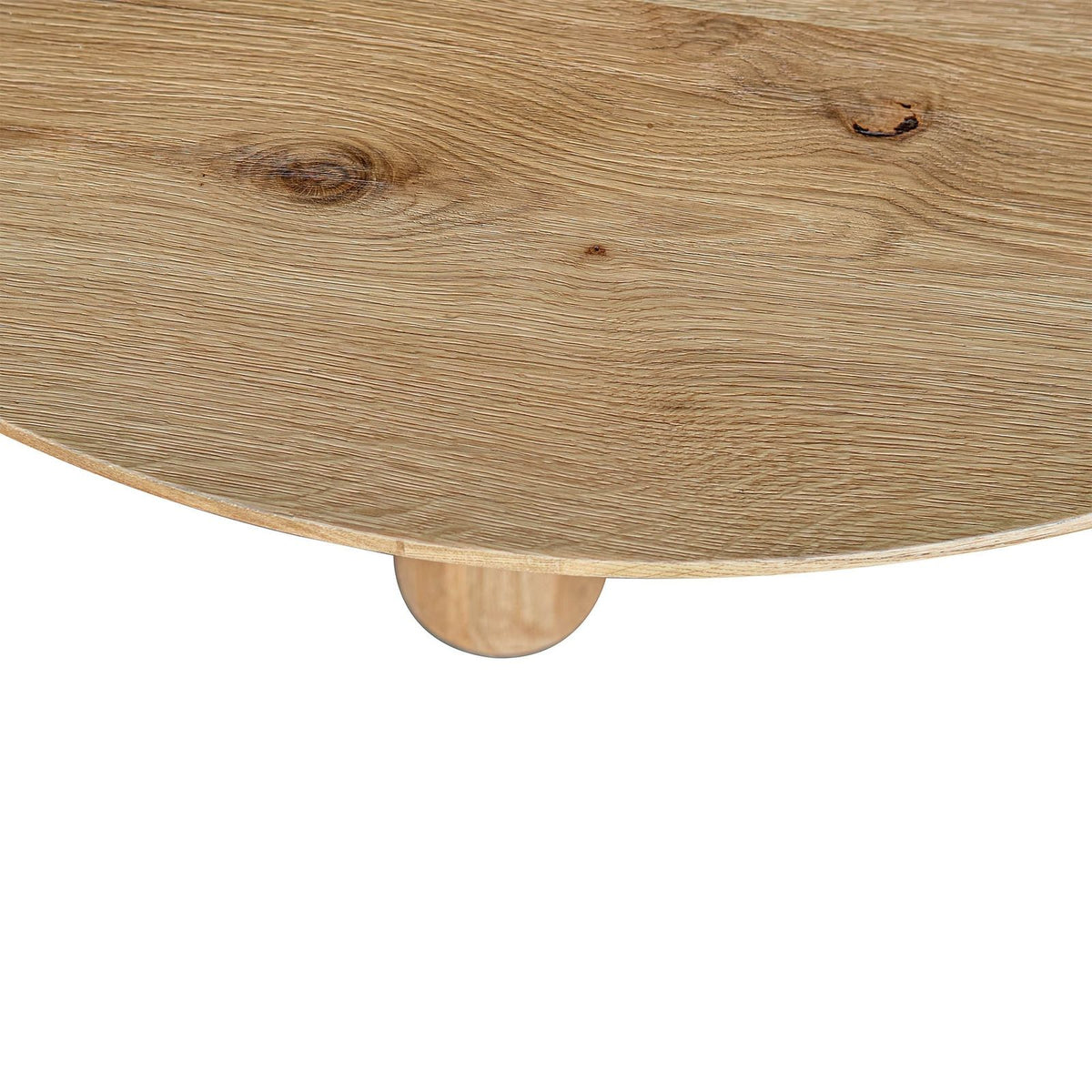 LH Home Jasper Wooden Round Dining Table