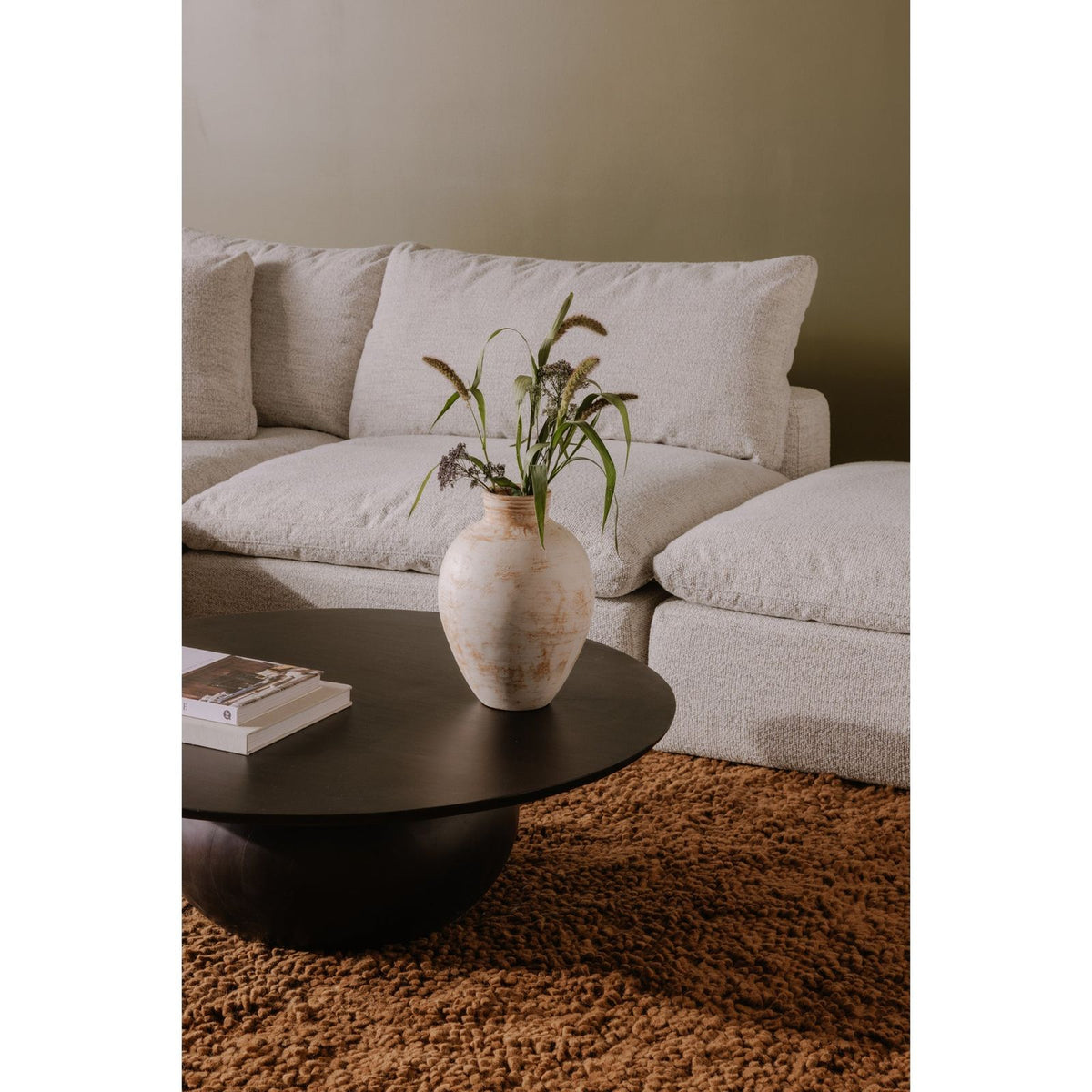 Moe's Home Bradbury Wood Round Coffee Table