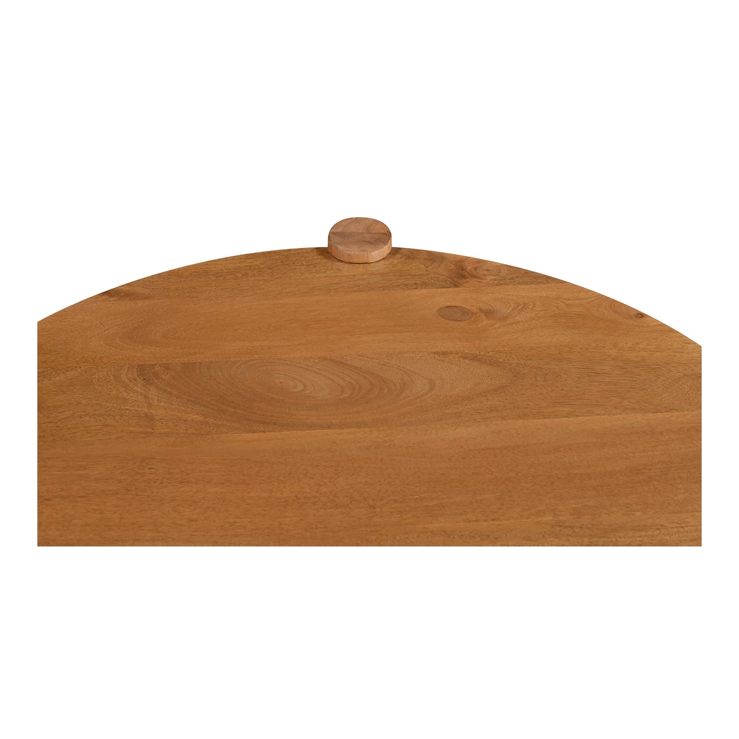 Moe's Home Olsen Natural Solid Wood Round Coffee Table