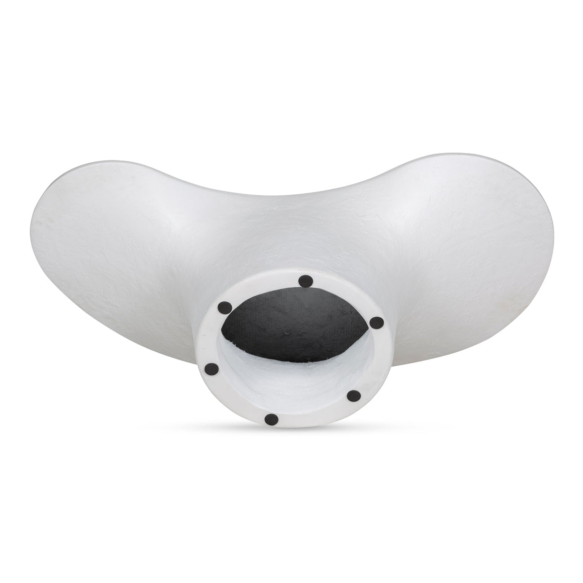 Moe's Home Yumi Concrete Outdoor Oval Coffee Table