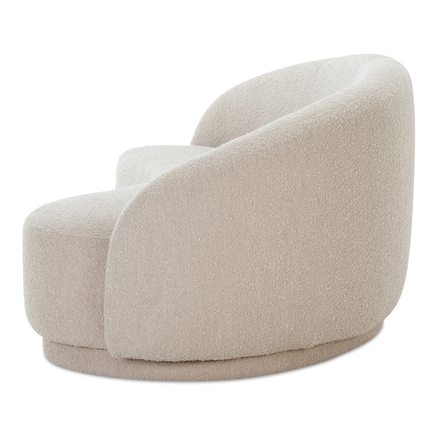 Moe's Home Excelsior Performance Fabric and Pine Beige Sofa