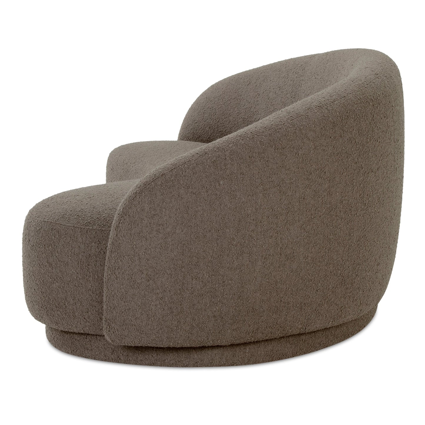 Moe's Home Excelsior Performance Fabric and Pine Brown Sofa
