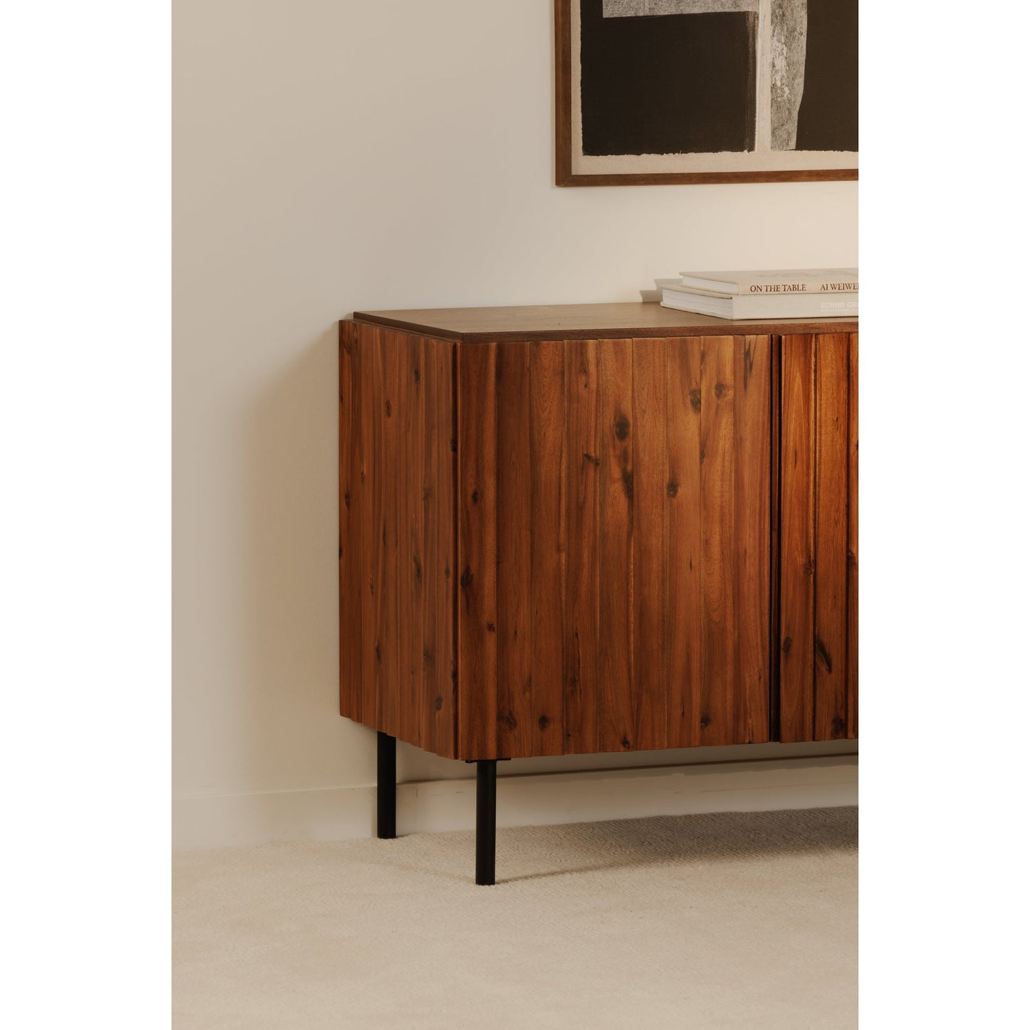 Lincoln Wood Brown Sideboard