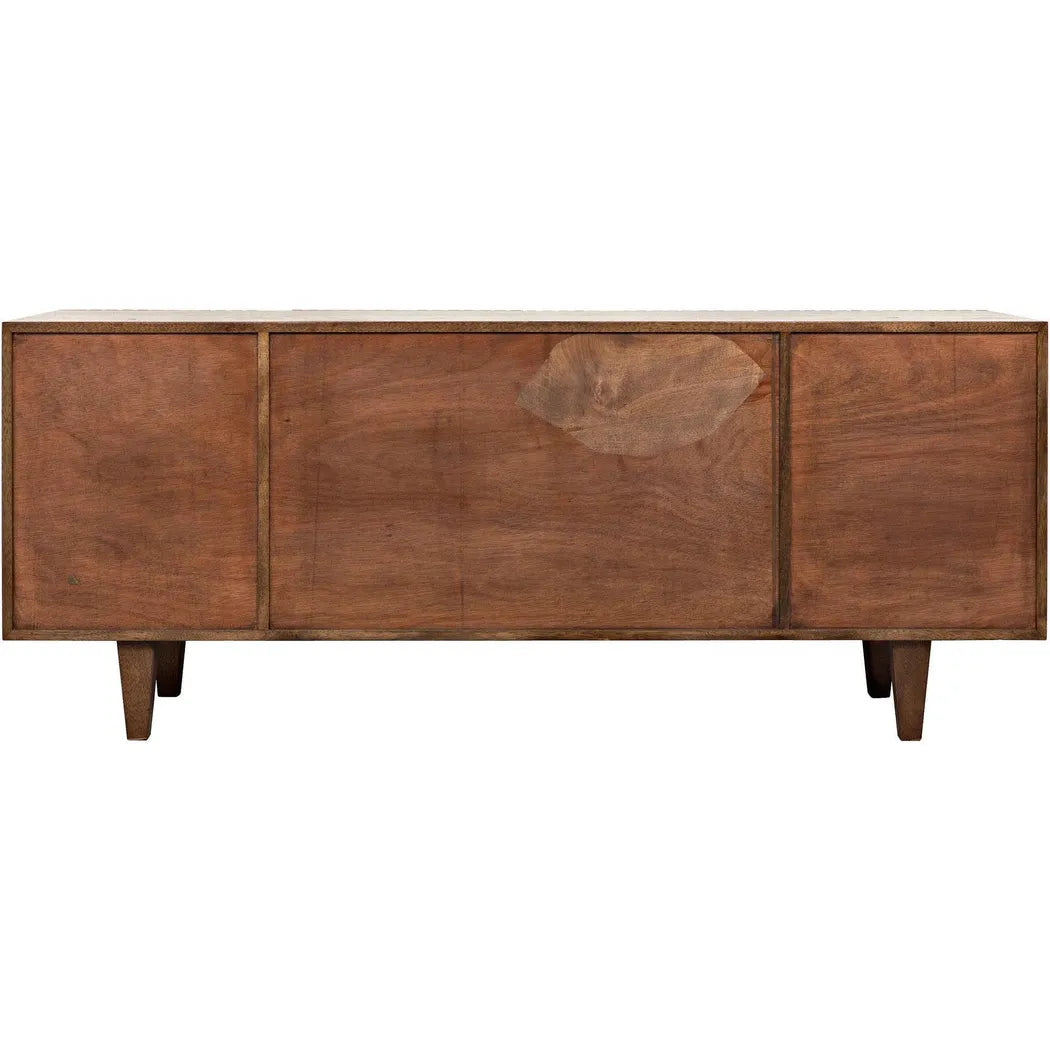 Noir Jin-Ho Wood Dark Walnut Sideboard