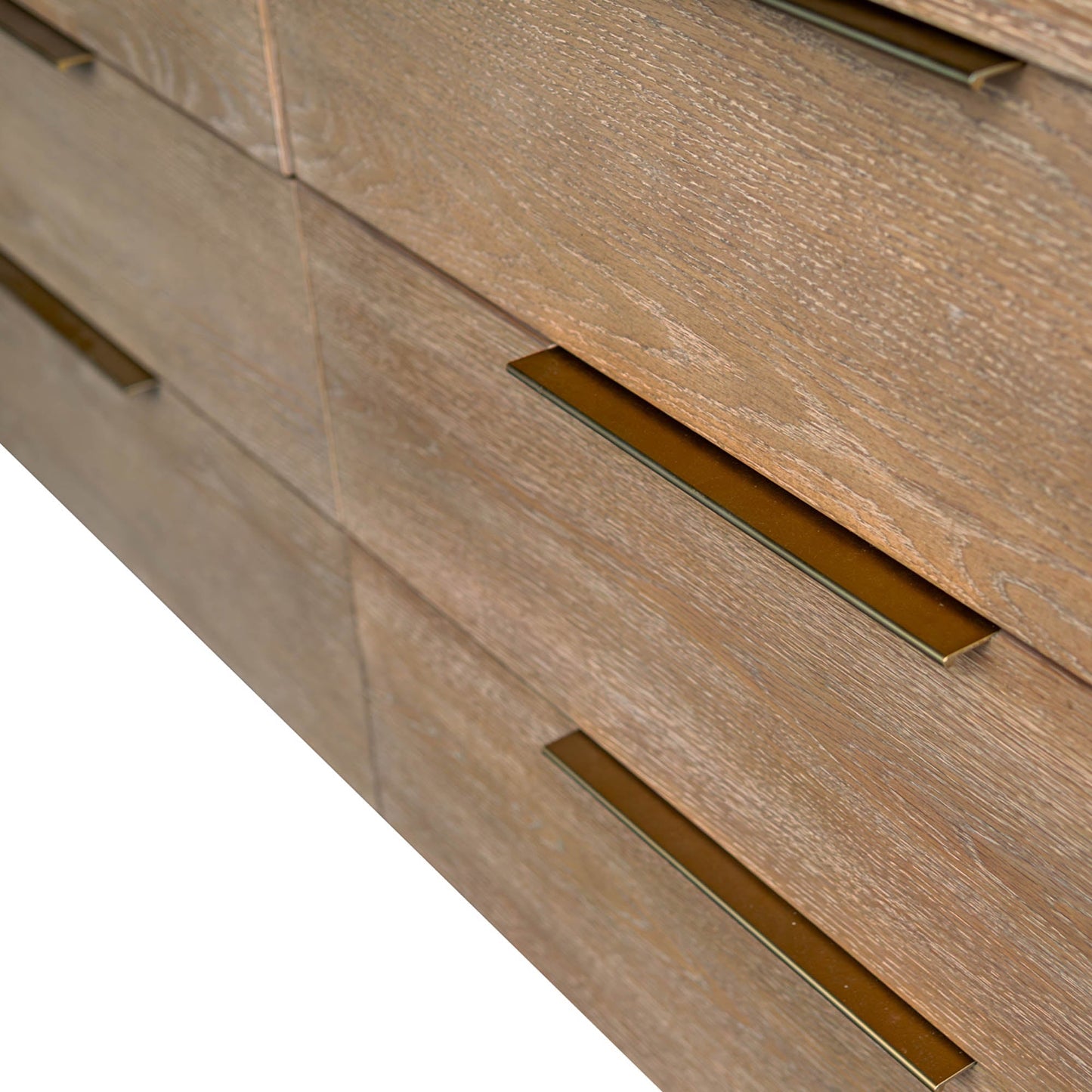 LH Home Kamelia Six Drawers Wood Dresser