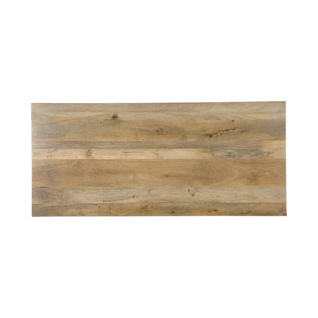 LH Home Kenzo Wooden Rectangular Dining Table